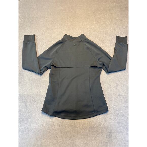 TRAJ3CTORY Athletic Zip-Up, Thumb Holes (Women’s, Grey, Small) - Picture 7 of 10